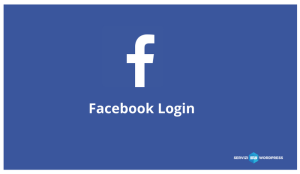 Facebook login