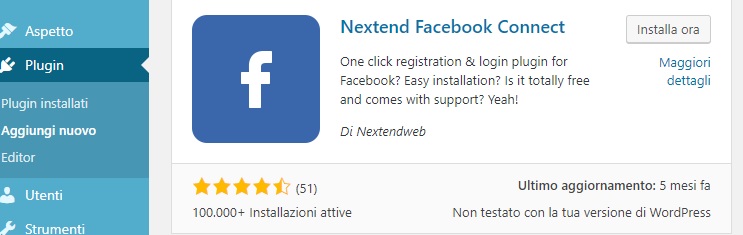 login facebook