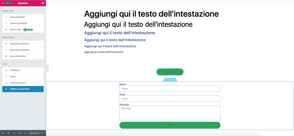 Theme Styler Elementor