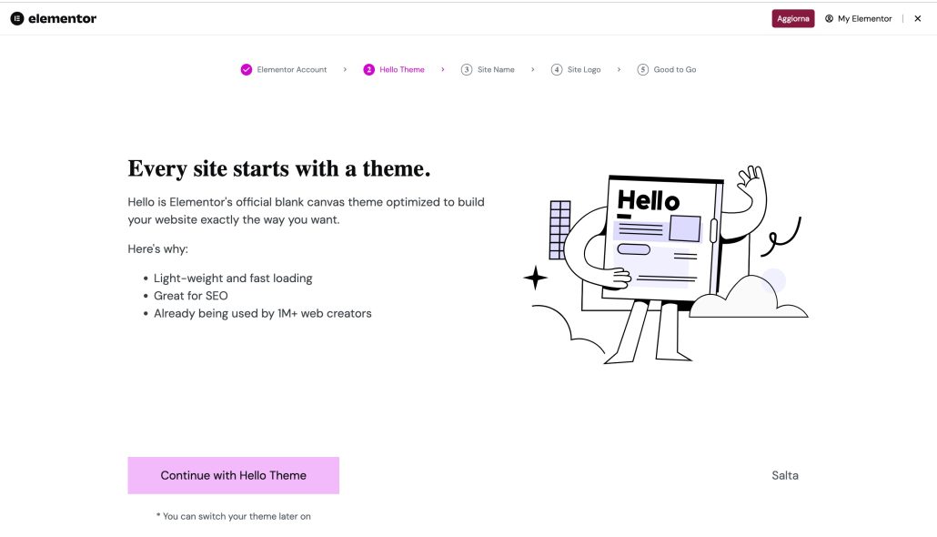 Hello Theme Elementor